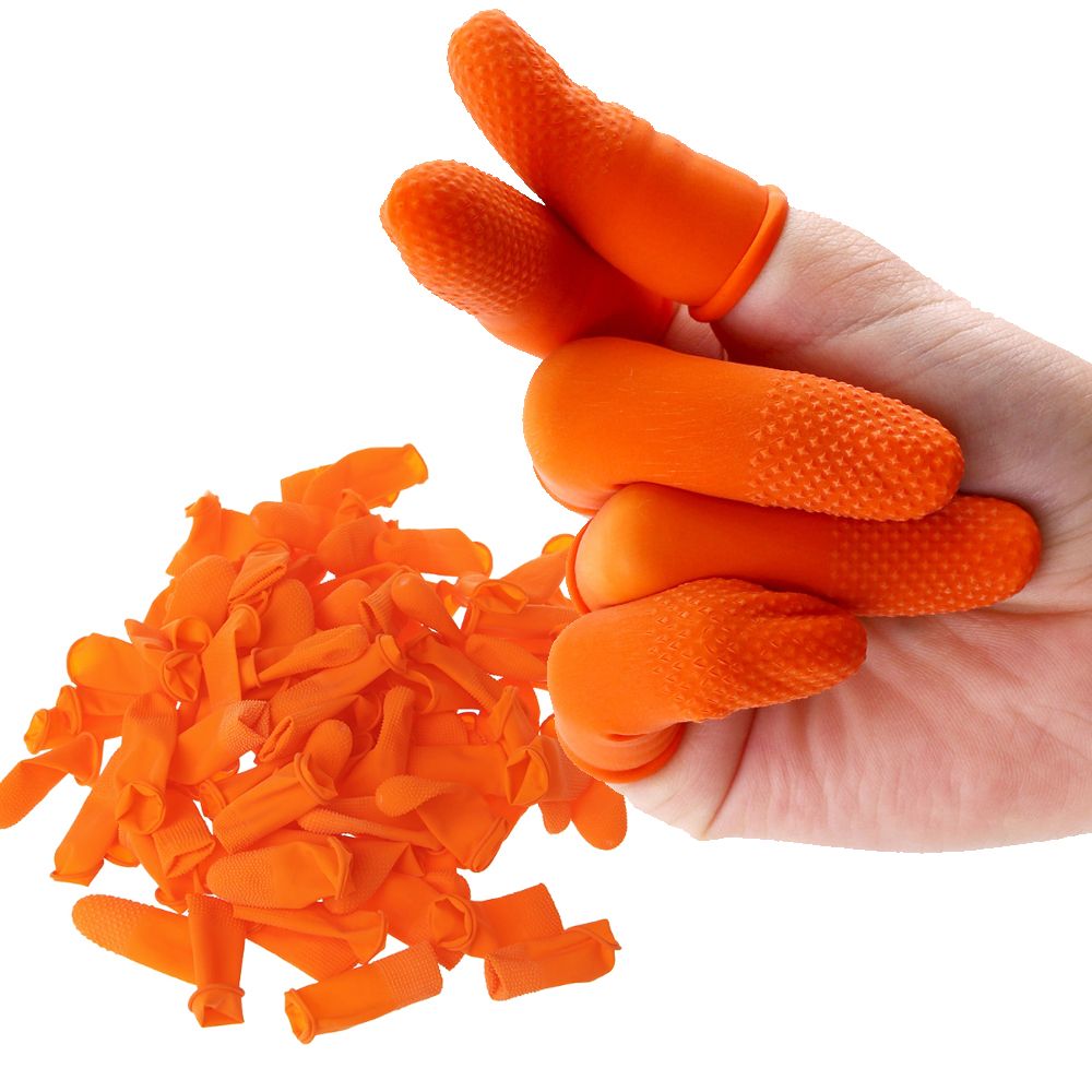 Rubber Glove Cleaning - 100 قطعة من ملحقات التنظيف، أغطية