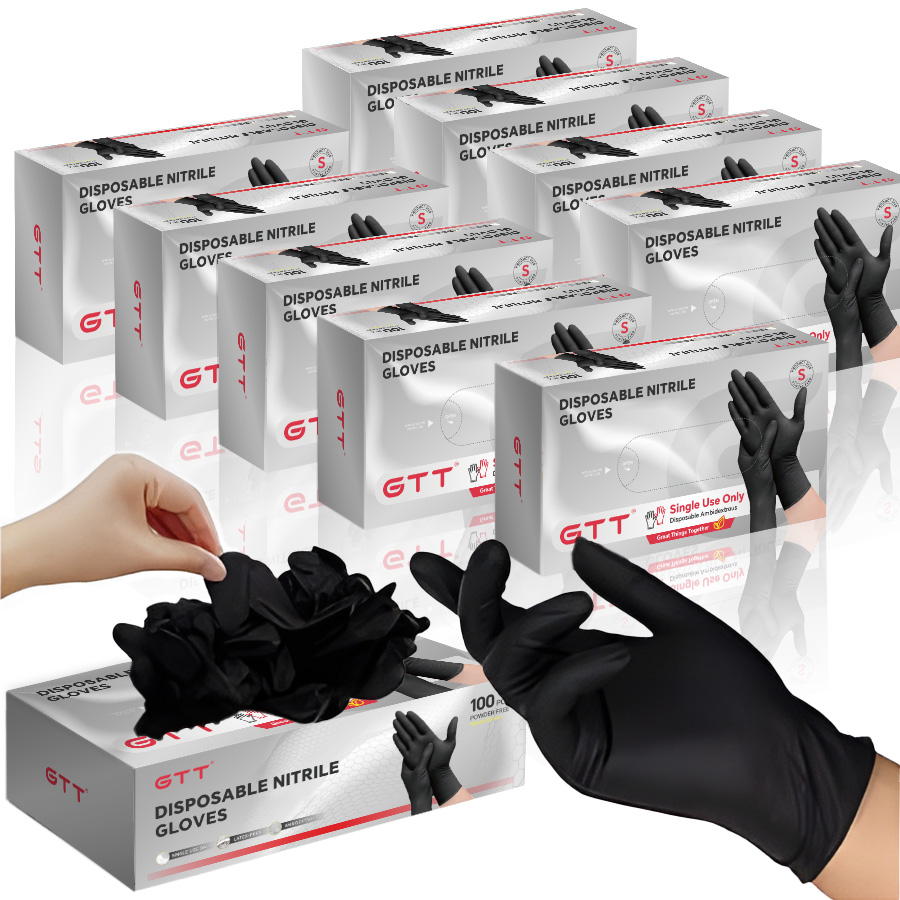 100-1000 قطعة من قفازات الفحص  - مراجعة Exam Glove Nitrile وسعره
