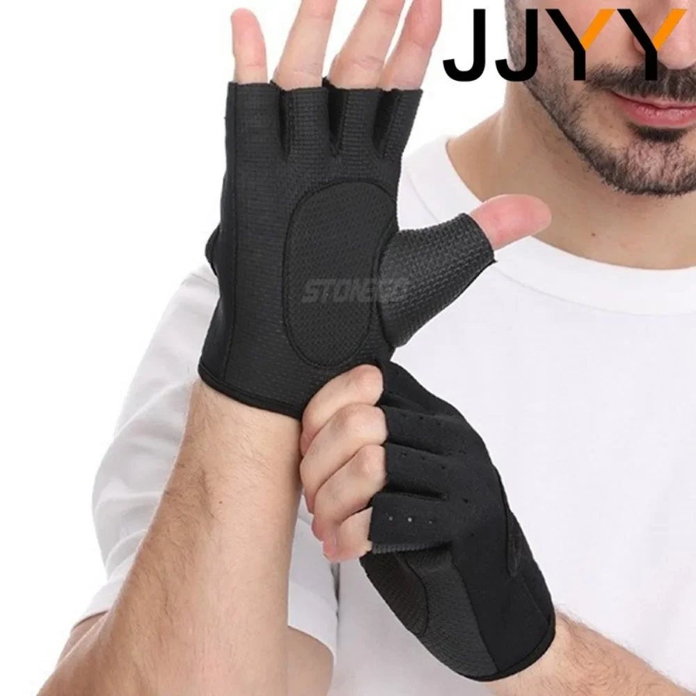 قفازات رياضية نصفية الأصابع مض - مراجعة Workout Glove Gym وسعره