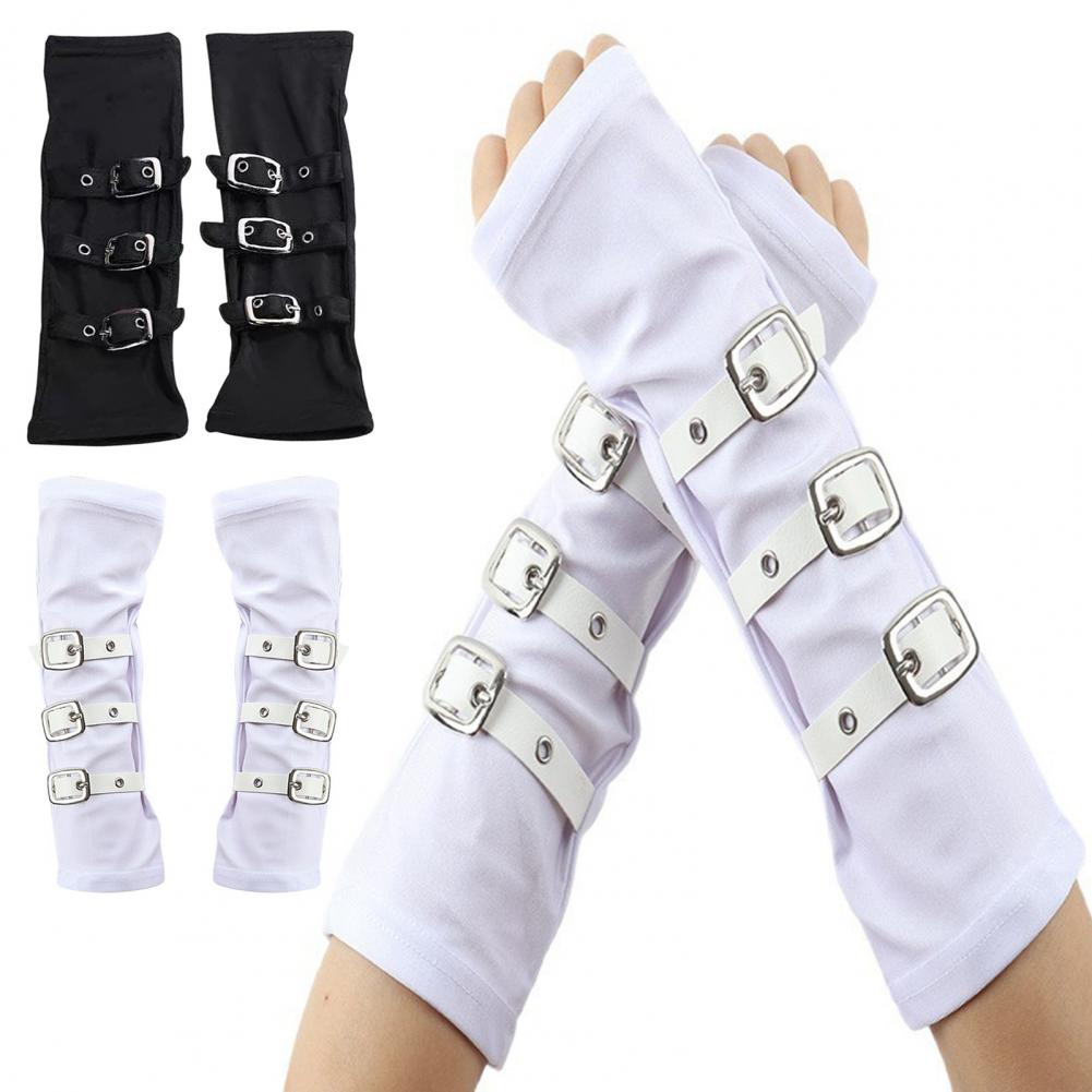 دفايات ذراع قوطية بدون أصابع ل - مراجعة Fingerless Glove Knit وسعره