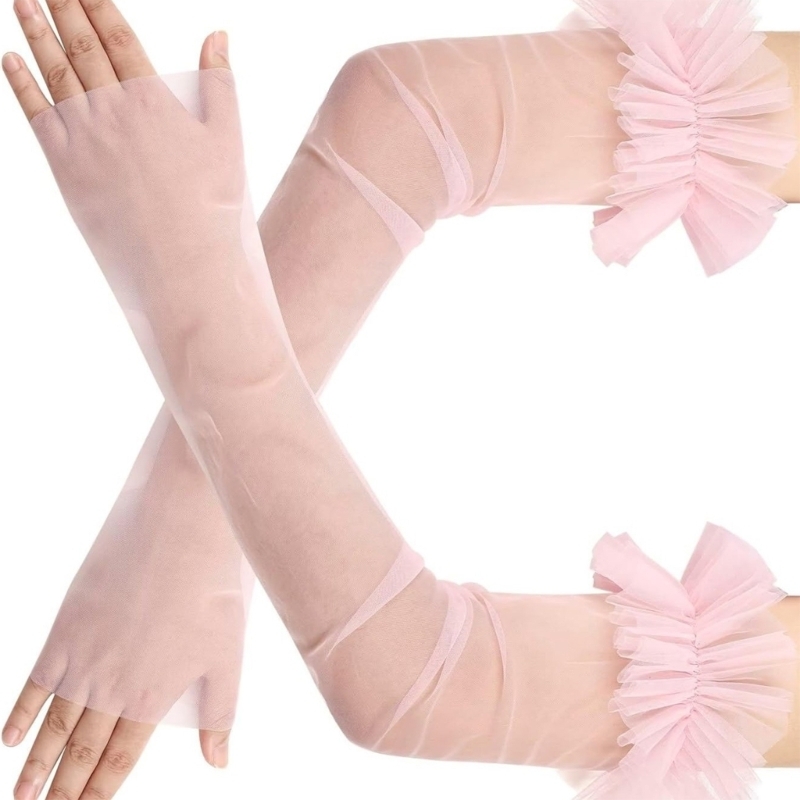 قفازات أنيقة بأكمام للذراع شفا - مراجعة Fingerless Glove Knit وسعره