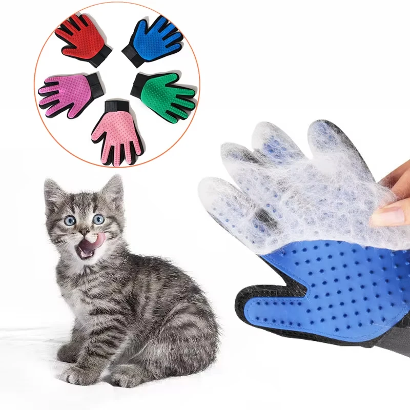قفاز تنظيف الحيوانات الأليفة،  - مراجعة Rubber Glove Cleaning وسعره