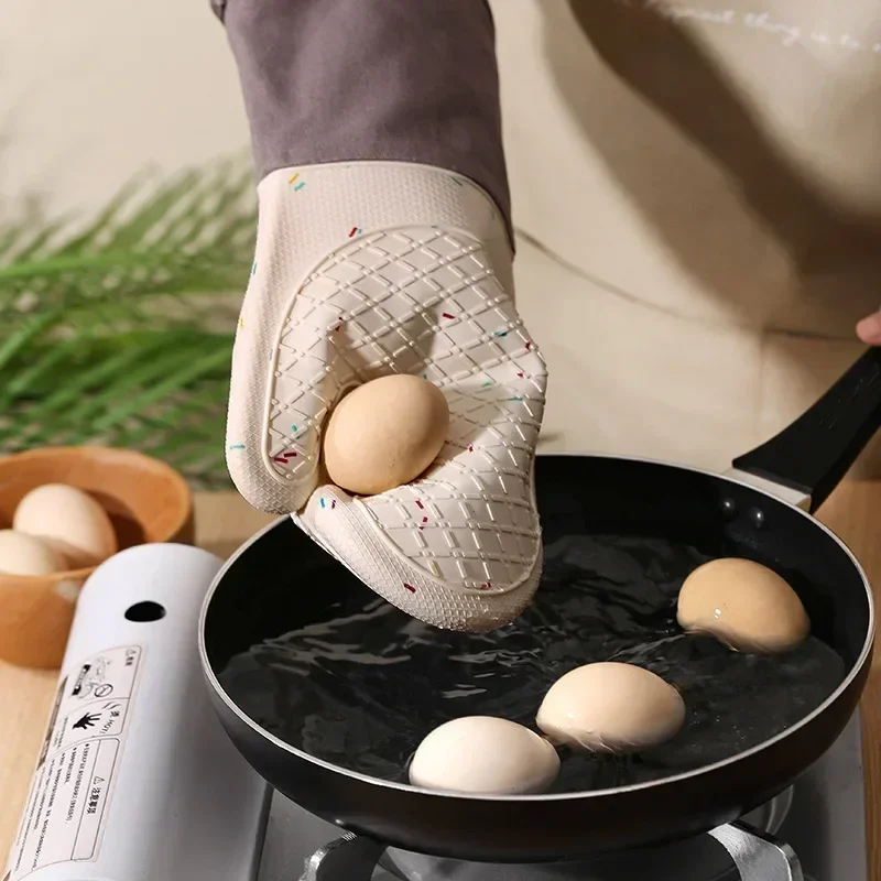أفران الميكروويف قفازات مقاومة - مراجعة Oven Mitt Silicone وسعره