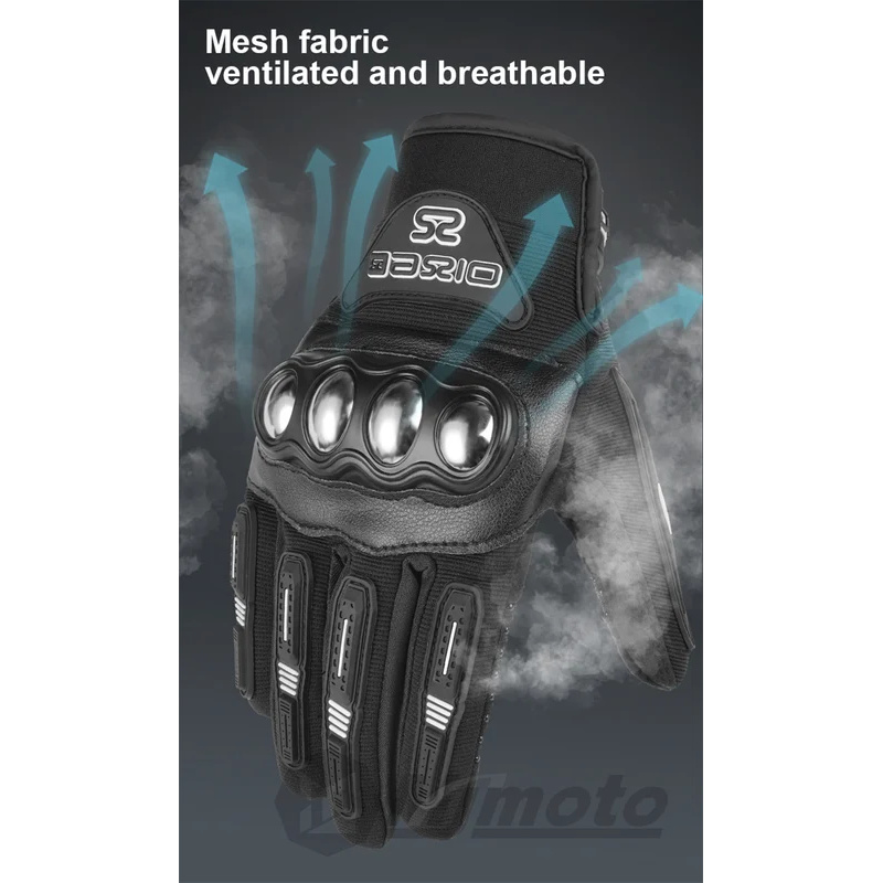 قفازات ركوب الدراجات النارية M - مراجعة Motorcycle Glove Knuckle وسعره