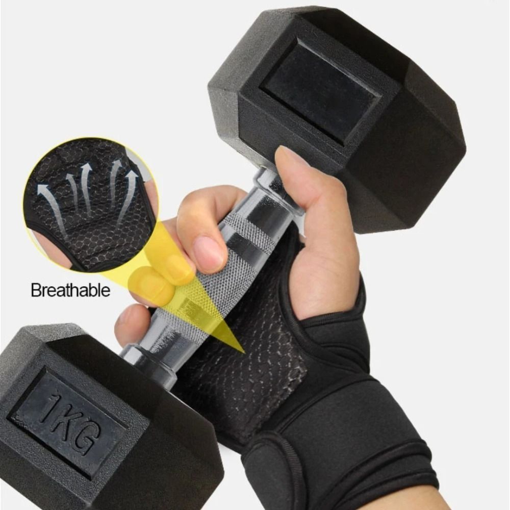 قفازات رياضية مضادة للانزلاق و - مراجعة Workout Glove Gym وسعره
