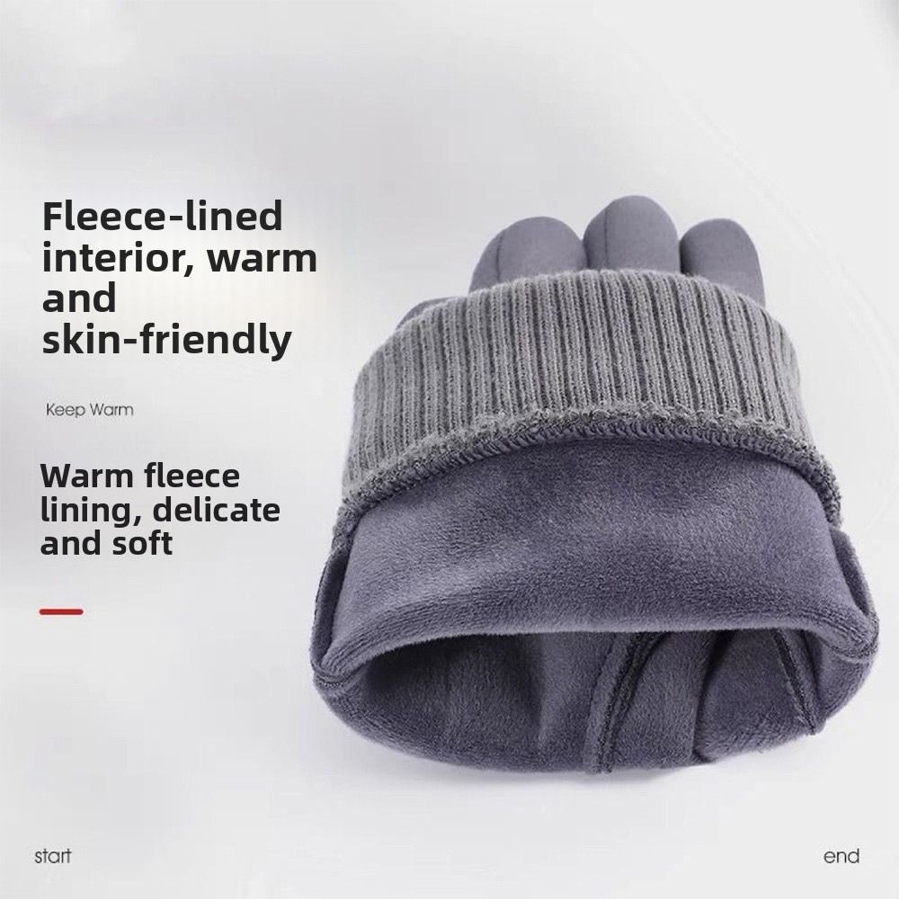 القيادة القفازات الصوف بطانة ق - مراجعة Leather Driving Glove وسعره