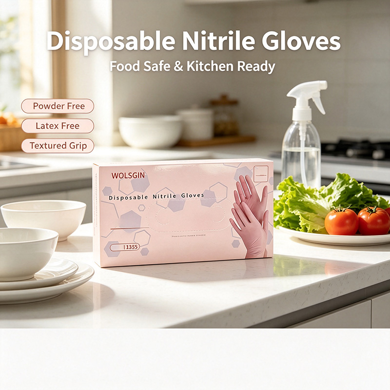 20/50/100/200 قفاز نيتريل وردي - مراجعة Rubber Glove Cleaning وسعره
